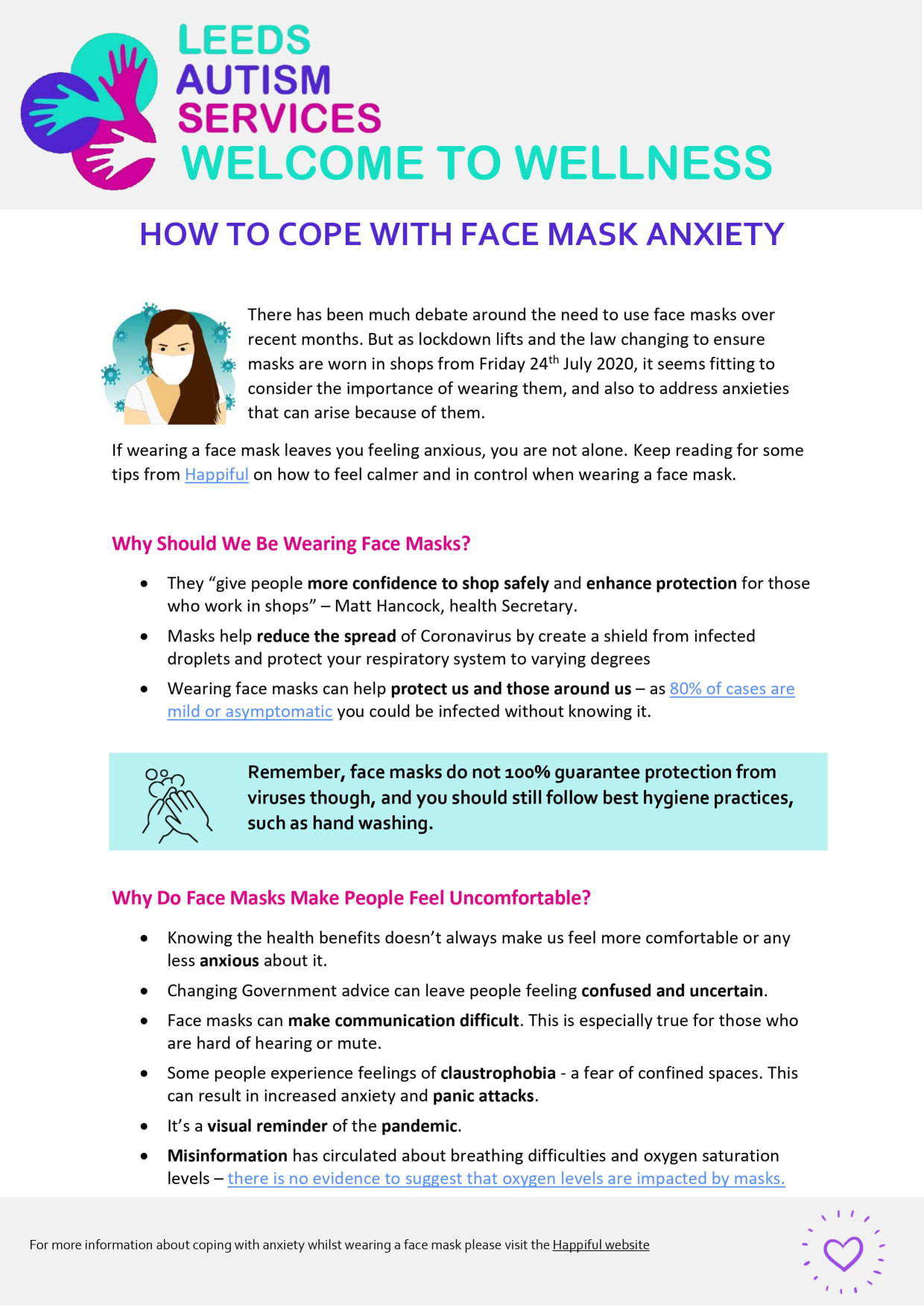 Coping with Face Mask Anxiety Page 1