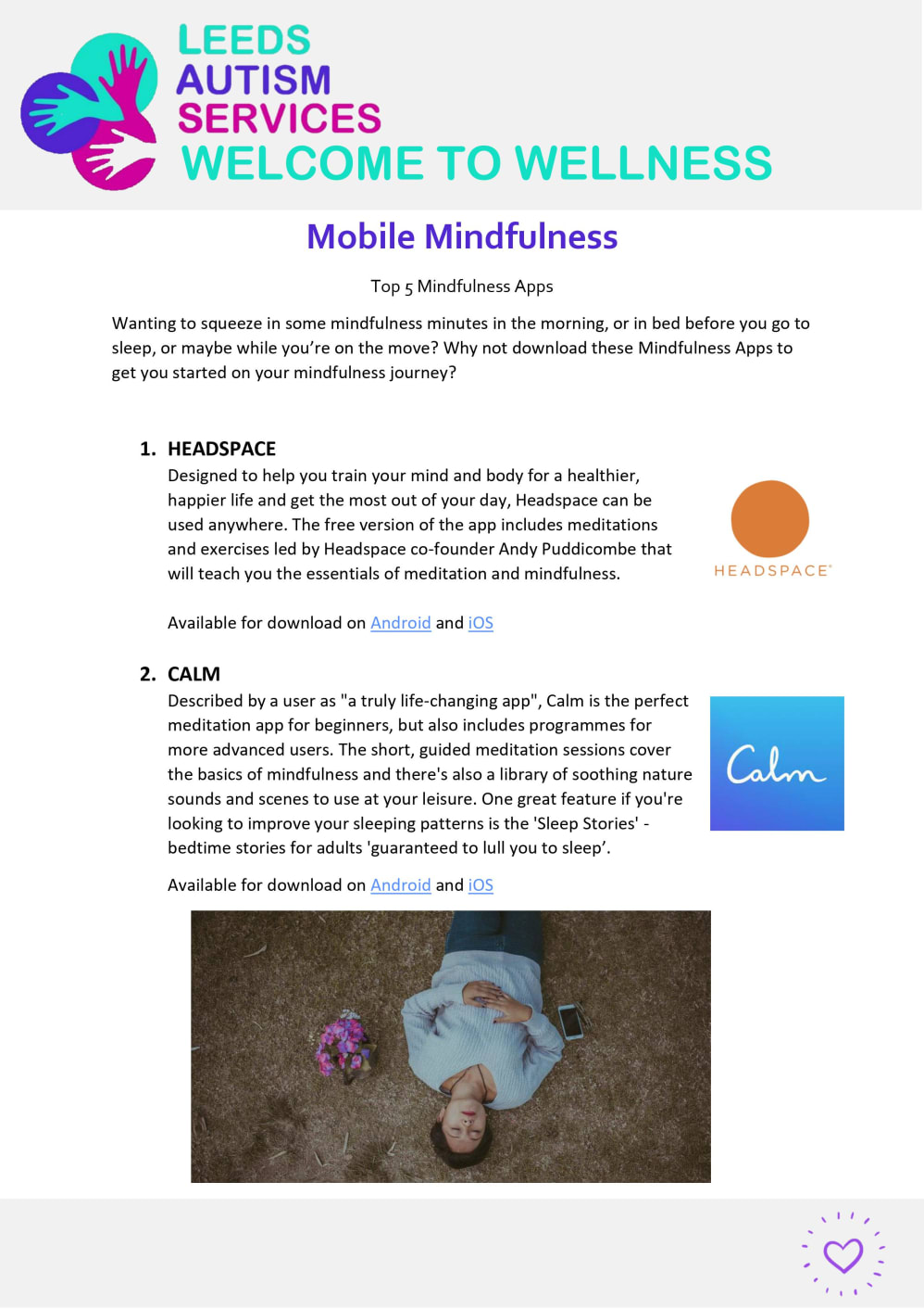 Mindfulness Apps Page 1