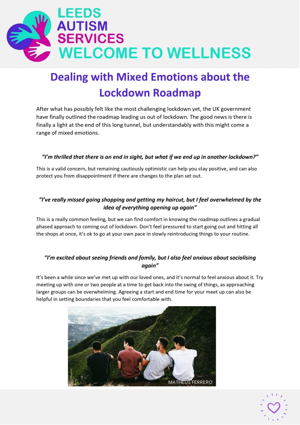 Dealing with Mixed Emotions Page 1